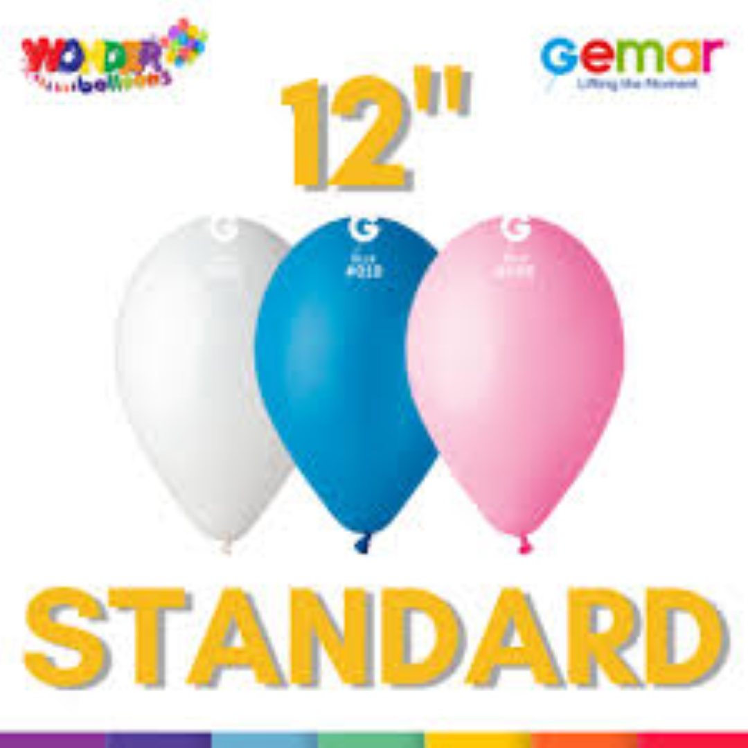 GEMAR ASSORTED PRINTED BALLOONS 12''